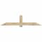 Ekena Millwork Eugene Rough Sawn Timber Gable Bracket, Douglas Fir, 84"W x 21"H x 4"D x 6"F, 6/12 Pitch GBW084X21X0406EUG00RDF - alternate 1